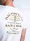 T-SHIRT MIT RÜCKENAUFDRUCK SEAGROVE-Petrol