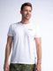 T-SHIRT MIT RÜCKENAUFDRUCK SEAGROVE-Petrol