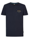 T-SHIRT MIT RÜCKENAUFDRUCK SEAGROVE-Petrol
