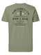 T-SHIRT MIT RÜCKENAUFDRUCK SEAGROVE-Petrol