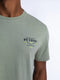 T-SHIRT MIT RÜCKENAUFDRUCK SEAGROVE-Petrol