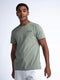 T-SHIRT MIT RÜCKENAUFDRUCK SEAGROVE-Petrol